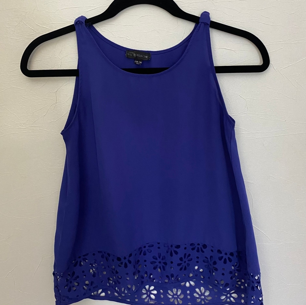 Dark Blue Tank Top